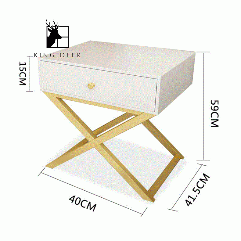 Táp đầu giường Leonard phong cách Bắc Âu,TDG-007