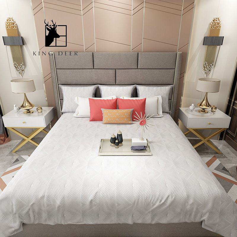 TDG-0077 Táp đầu giường Leonard phong cách Bắc Âu,TDG-007