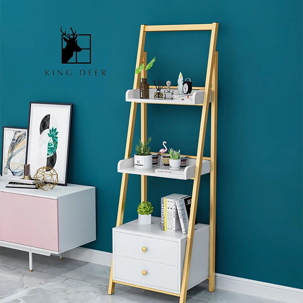 TS-0043 Tủ sách bậc thang phong cách hiện đại, TS-004