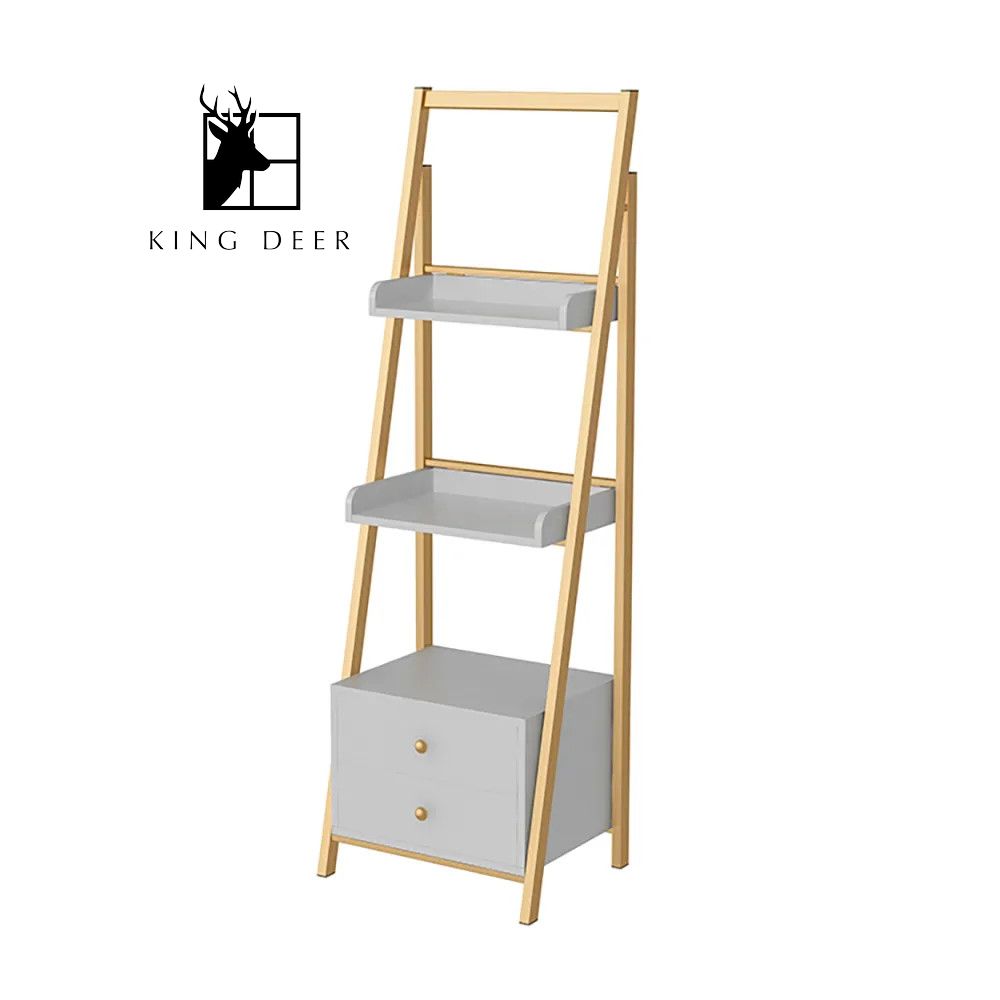 TS-0048 Tủ sách bậc thang phong cách hiện đại, TS-004