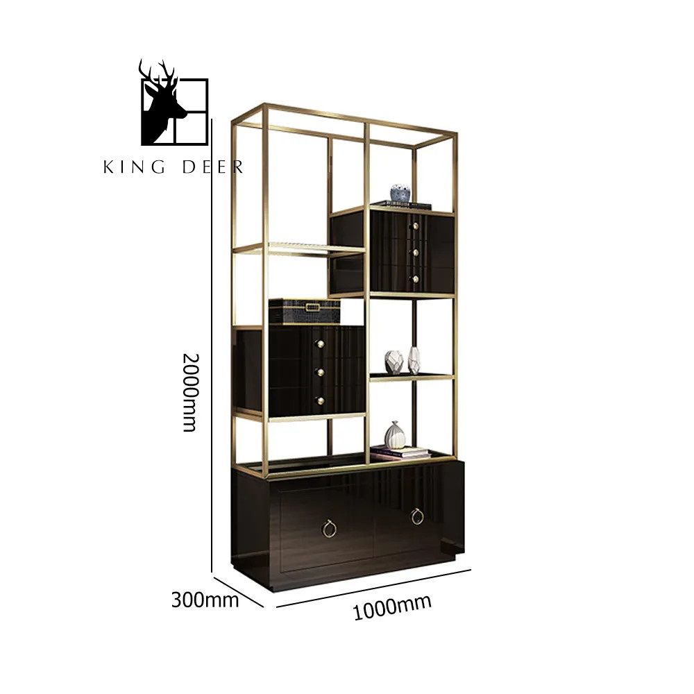 TS-0064 Tủ sách Carwyn phong cách hiện đại, TS-006