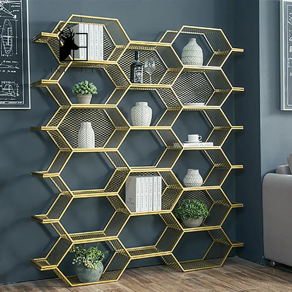 Giá sách tổ ong phong cách hiện đại, TS-011