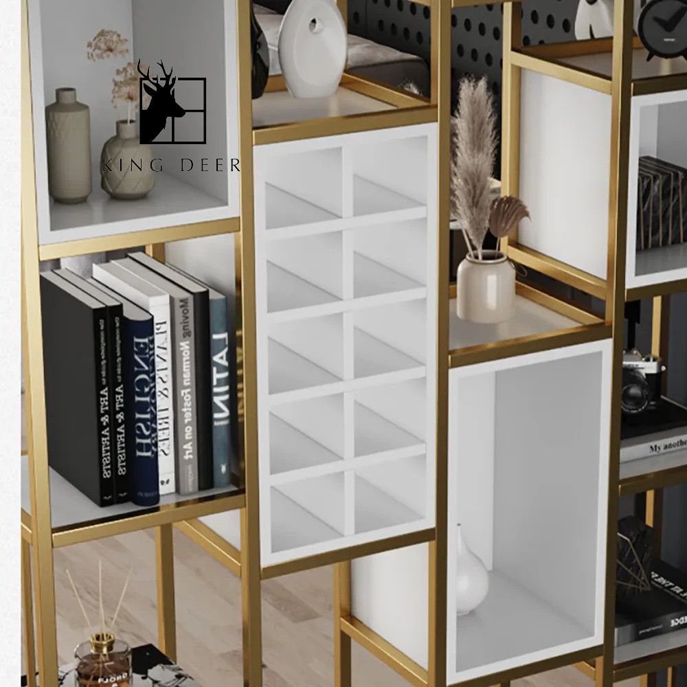 TS-0255 Kệ trang trí Phelan phong cách hiện đại, TS-025