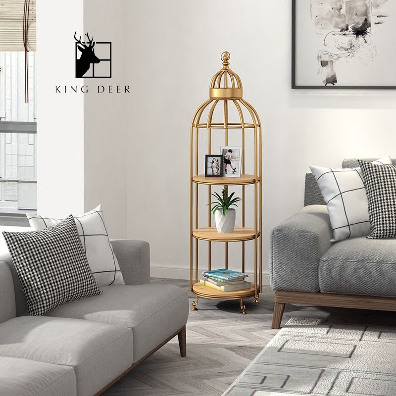 TS-0328 Kệ lồng chim mặt gỗ cao su Bắc Âu, TS-032